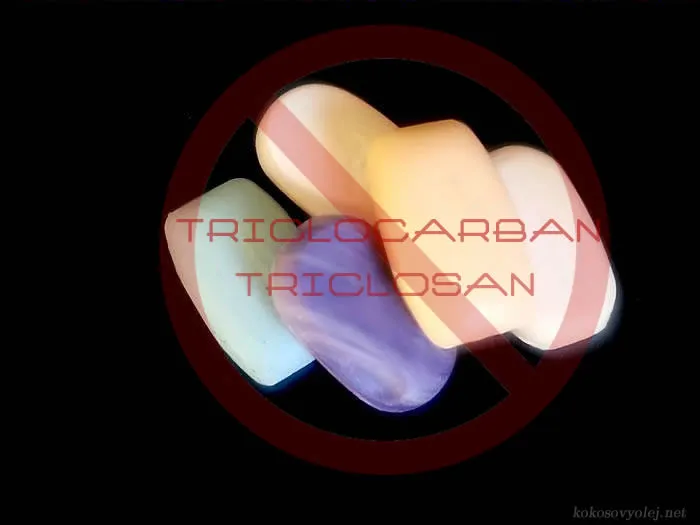 antibakteriálne mydlo na ruky obsahuje triclocarban