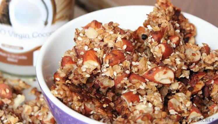 recept na domace musli